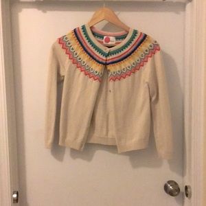 Mini Boden Patterned Cardigan